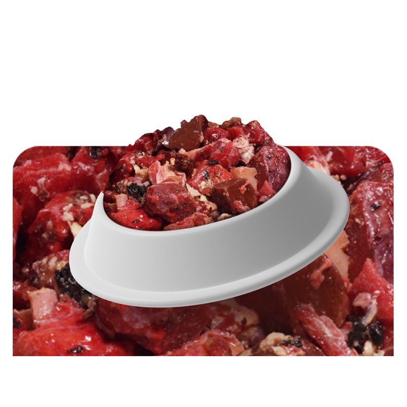 tiBarf Distribuzione BARF Ticino Carne di Manzo in cubetti grossi